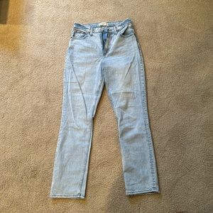 Abercrombie and Fitch 90s slim straight ultra high rise curve love 6 regular